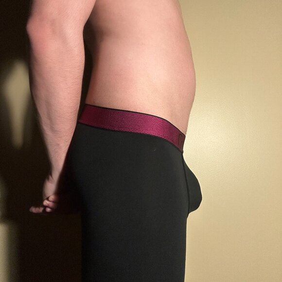 Calvin Klein Men's Customized Micro Boxer Briefs (Pink/Black, Medium) - Picture 3 of 6